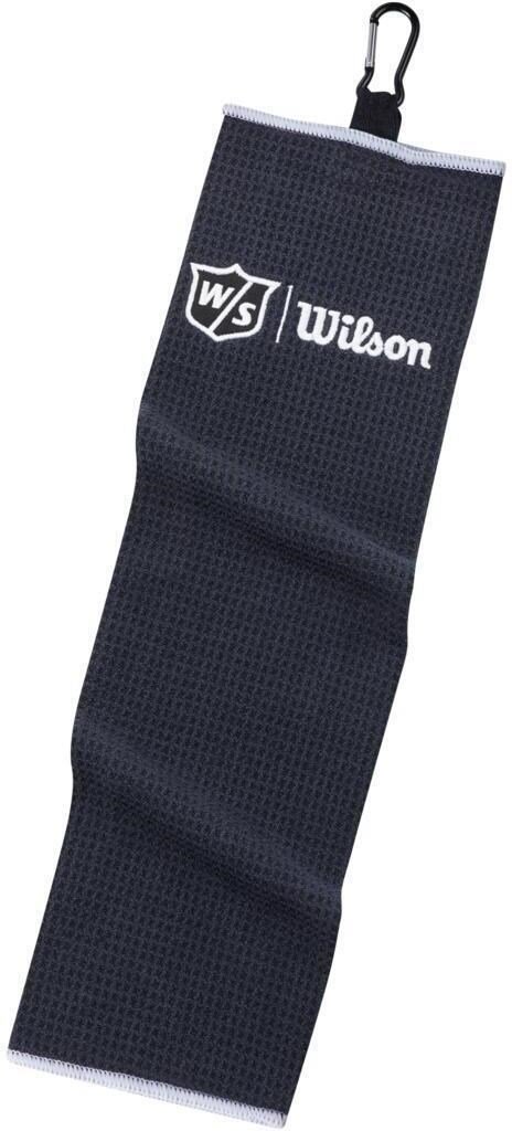 Wilson Staff Tri Fold handdoek, zwart