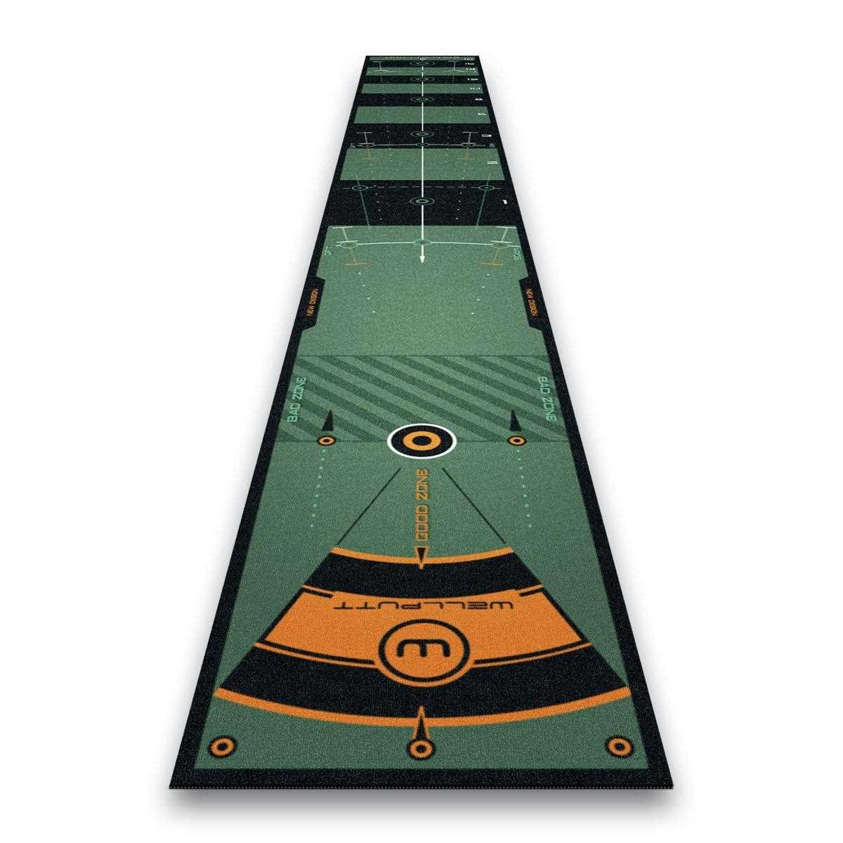 Wellputt Putting Mat - CLASSIC 13FT (4m), speed 10-11,5ft, groen
