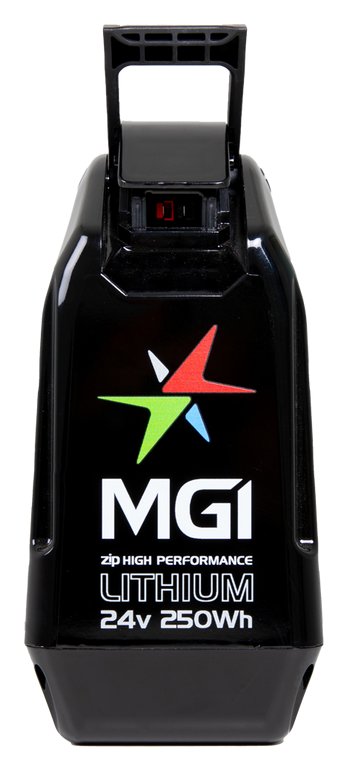 MGI 2024 ZIP 24V 250Wh Lithium Batterij (18 holes)