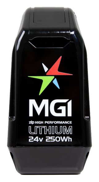 MGI 2024 ZIP 24V 250Wh Lithium Batterij (18 holes)