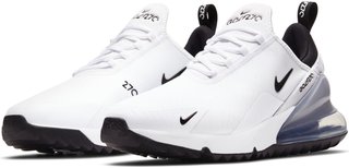Nike Air Max 270G unisex golfschoenen, wit/zwart/platinum