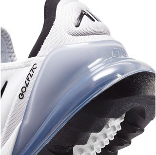 Nike Air Max 270G unisex golfschoenen, wit/zwart/platinum