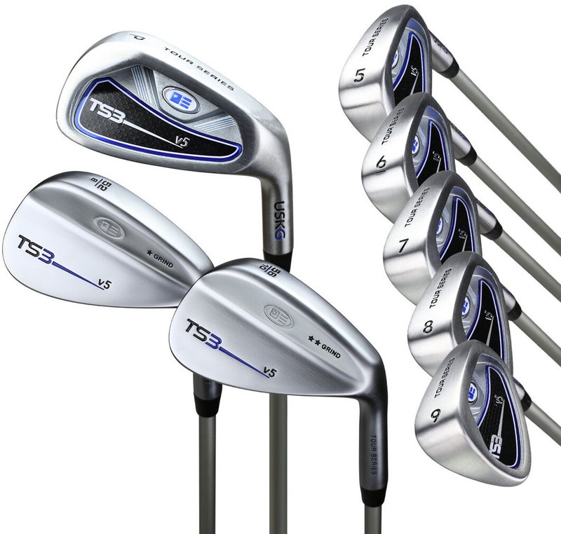 U.S. Kids Golf TS3-63 (160cm) v5 8-Club junior golfset, grafiet