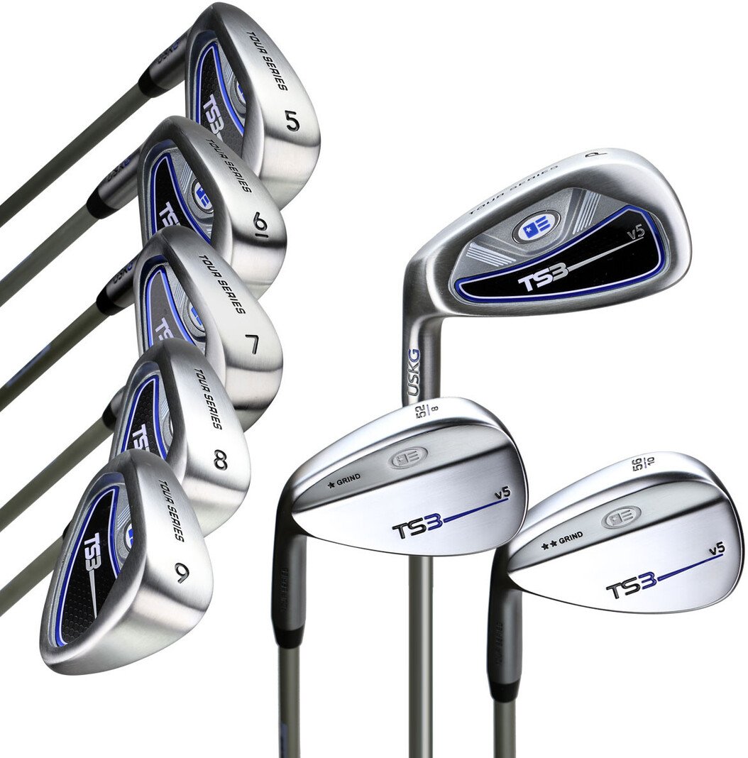 U.S. Kids Golf TS3-63 (160cm) v5 8-Club junior golfset, grafiet