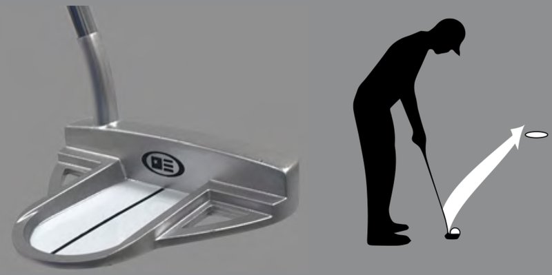 U.S. Kids Golf TS3-63 (160 cm) AIM 3 junior putter 2022