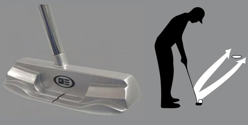 U.S. Kids Golf TS3-63 (160 cm) AIM 2 junior putter 2022