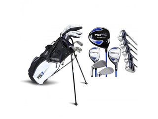 U.S. Kids Golf TS3-54 (137cm) v10 junior golfset, grafiet, zwart/wit/paars + stand bag