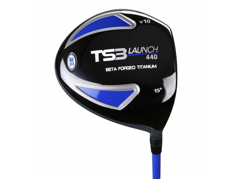 U.S. Kids Golf TS3-54 (137cm) v10 junior golfset, grafiet, zwart/wit/paars + stand bag