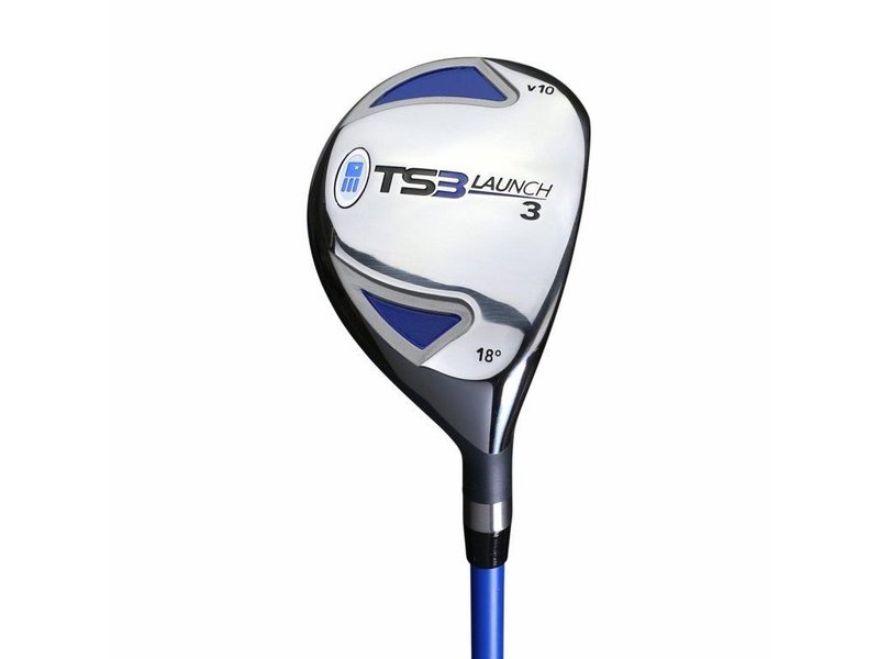 U.S. Kids Golf TS3-54 (137cm) v10 junior golfset, grafiet, zwart/wit/paars + stand bag