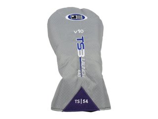 U.S. Kids Golf TS3-54 (137cm) v10 junior golfset, grafiet, zwart/wit/paars + stand bag