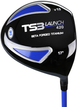 U.S. Kids Golf TS3-51 (130cm) V15 10-Club junior golfset, grafiet + stand bag, royal/wit/oranje