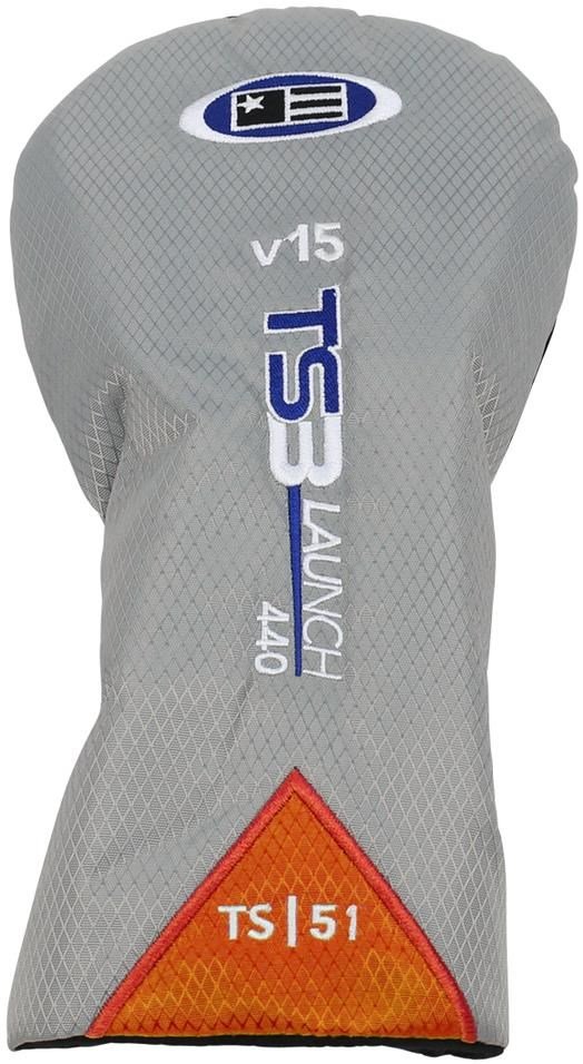 U.S. Kids Golf TS3-51 (130cm) V15 10-Club junior golfset, grafiet + stand bag, royal/wit/oranje