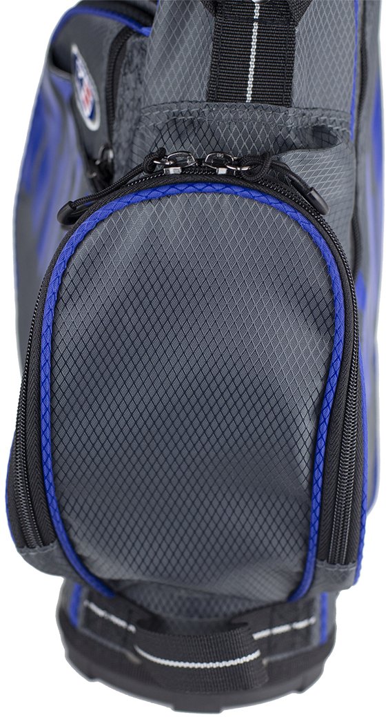 U.S. Kids Golf UL45 (114cm) WT25-s junior stand bag 2022, grijs/blauw, 23"