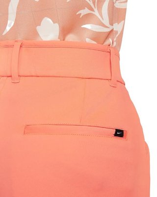 Nike Dri-FIT UV Ace damesshort, bright mango