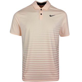 Nike Dry Vapor Stripe Graphic heren polo, crimson tint