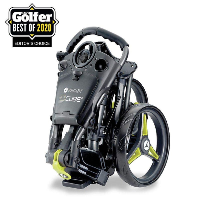 Motocaddy CUBE handkar, graphite/lime