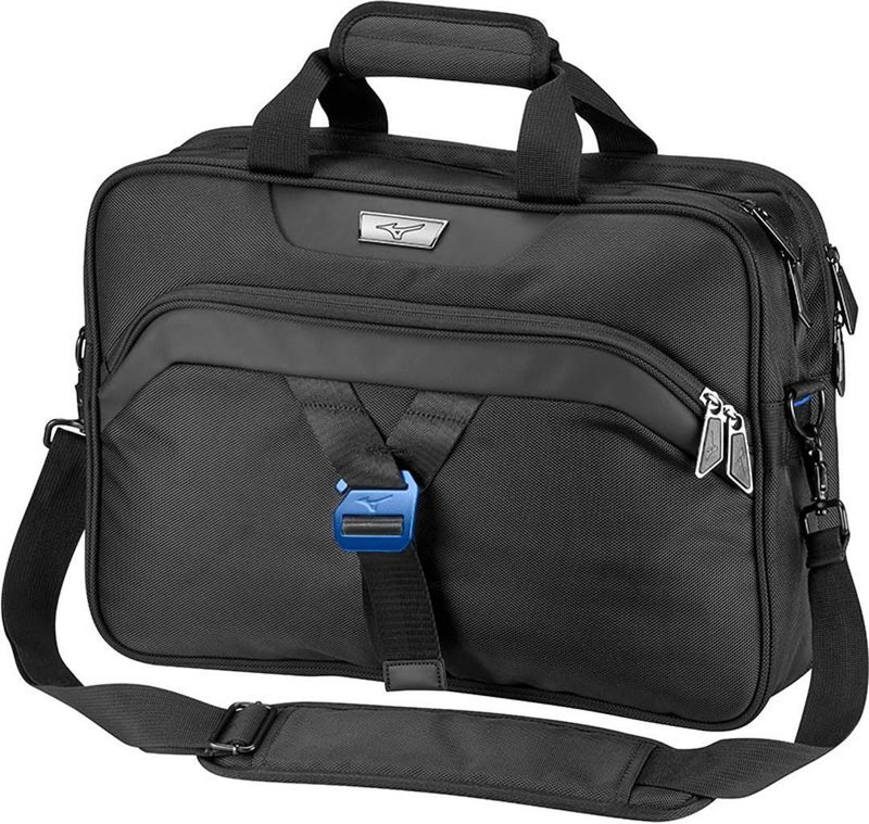 Mizuno Briefcase heren tas, zwart