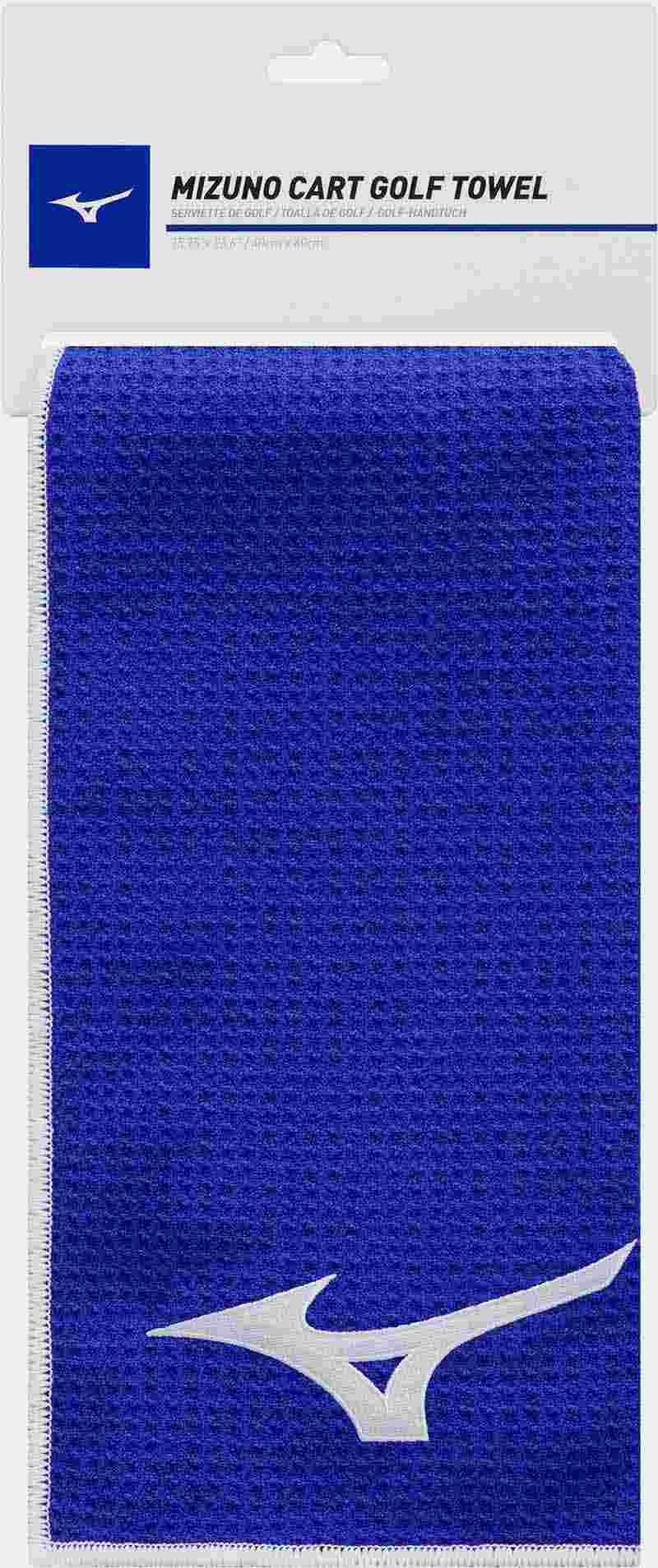 Mizuno Micro Fibre golfhanddoek (40x60cm), marineblauw