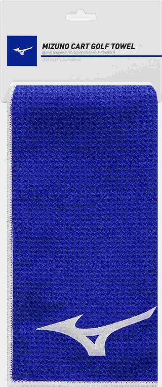 Mizuno Micro Fibre golfhanddoek (40x60cm), marineblauw
