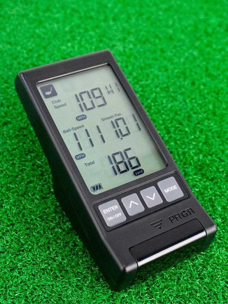 SuperSpeed Golf SuperSpeed Golf PRGR Black Portable Launch Monitor NEW 2021