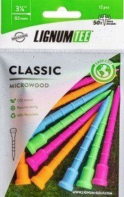 Lignum Lignum Tee 82mm (3 1/8") 12pack neon mix tees
