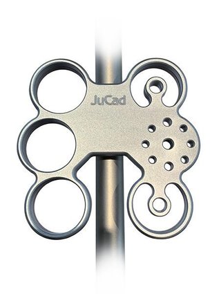 JuCad Tablet holder voor alle JuCad trolleys, titanium