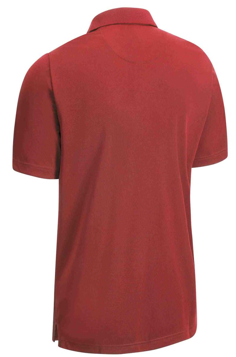 Callaway Tournament heren polo, true red