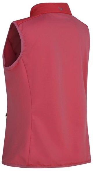 Callaway Lightweight Quilted dames vest, geranium