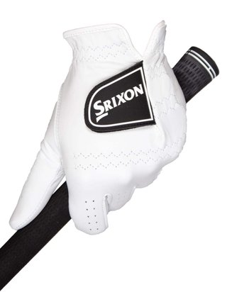 Srixon Premium Cabretta Leather heren golfhandschoen, wit