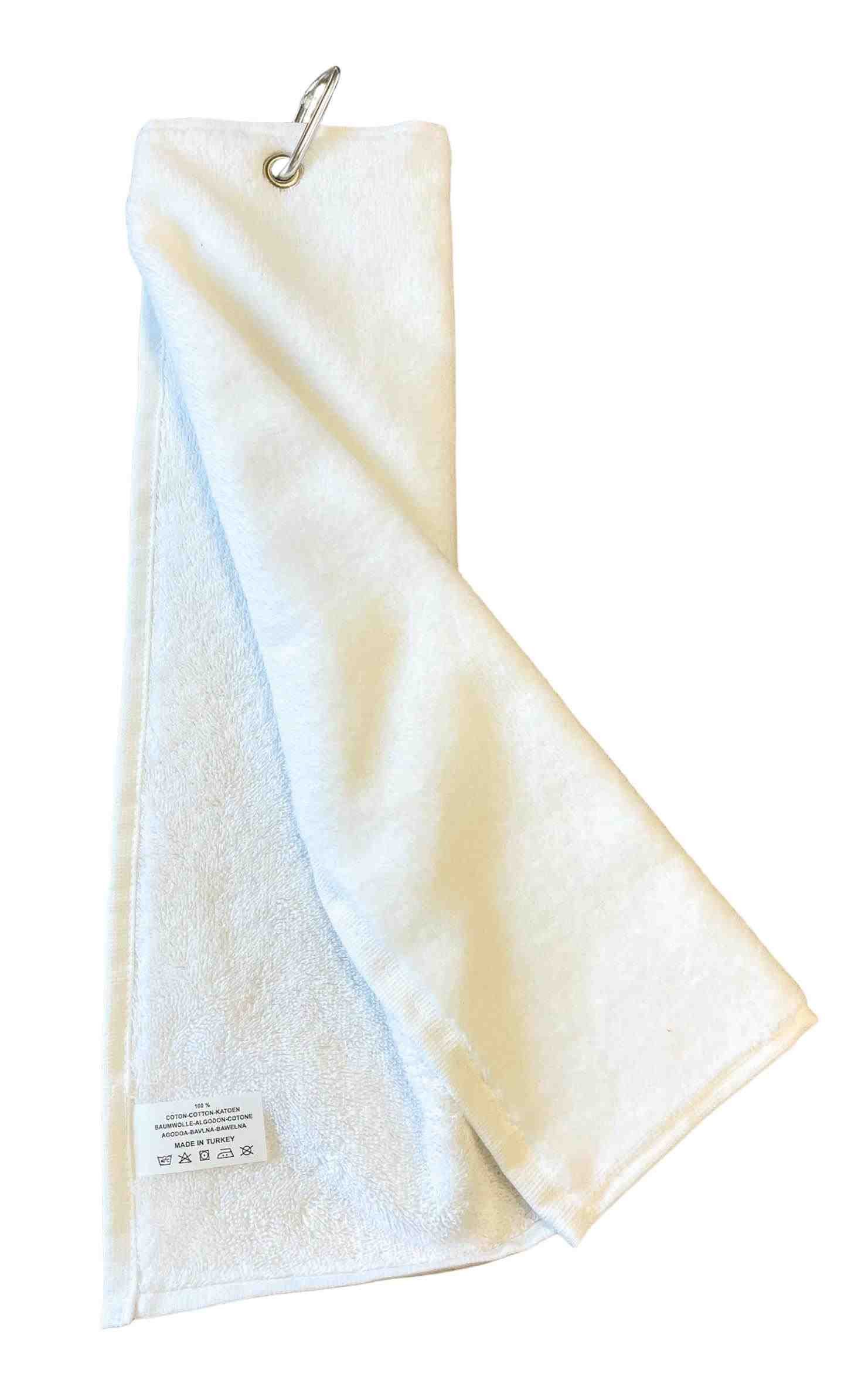 Ostatní OEM Trifold golfhanddoek, wit