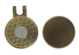 Longridge Deluxe Cap Clip en Ballmarker, brons