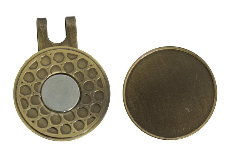 Longridge Deluxe Cap Clip en Ballmarker, brons