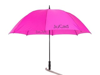 JuCad golfparaplu 68" met pin, roze