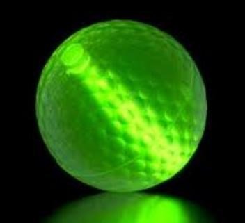 Overige Glow Stick voor Golfbal (1 stick), groen