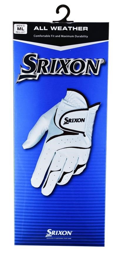 Srixon All Weather heren golfhandschoen, wit
