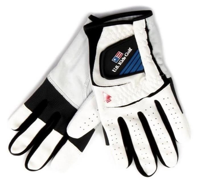 U.S. Kids Golf Golfer Youth junior handschoen, wit