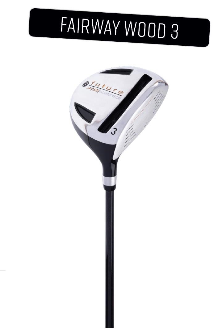 Spalding Future junior golfset (130-140 cm), blauw