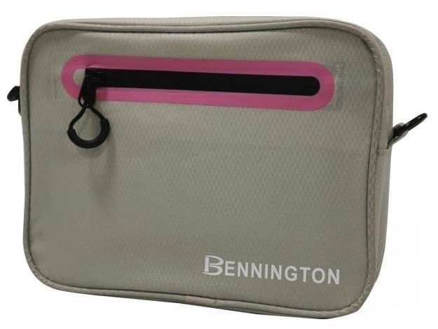 Bennington Pouch tas, lichtgrijs/roze