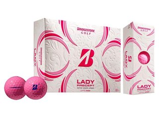 Bridgestone Lady Precept dames golfballen, roze