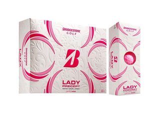 Bridgestone Lady Precept dames golfballen, roze