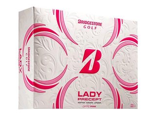 Bridgestone Lady Precept dames golfballen, roze