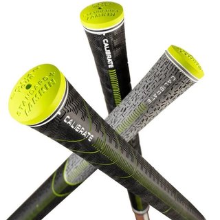 Lamkin ST+2 Hybrid with Calibrate grip, zwart/groen, MIDSIZE
