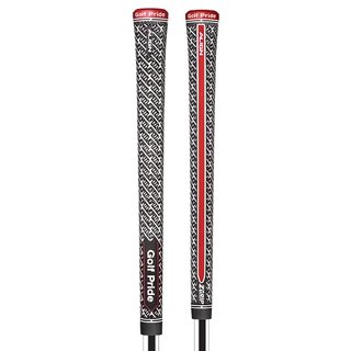 Golf Pride Z-Grip Cord Align grip, MIDSIZE, zwart/wit/rood