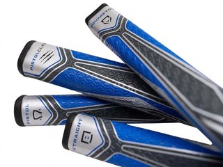Lamkin SINKFIT PU Squaretop putter grip, zwart/blauw