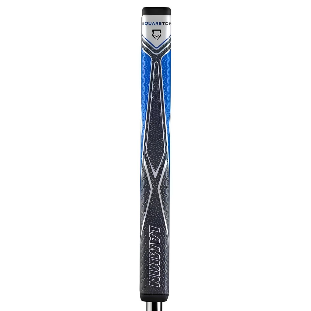 Lamkin SINKFIT PU Squaretop putter grip, zwart/blauw