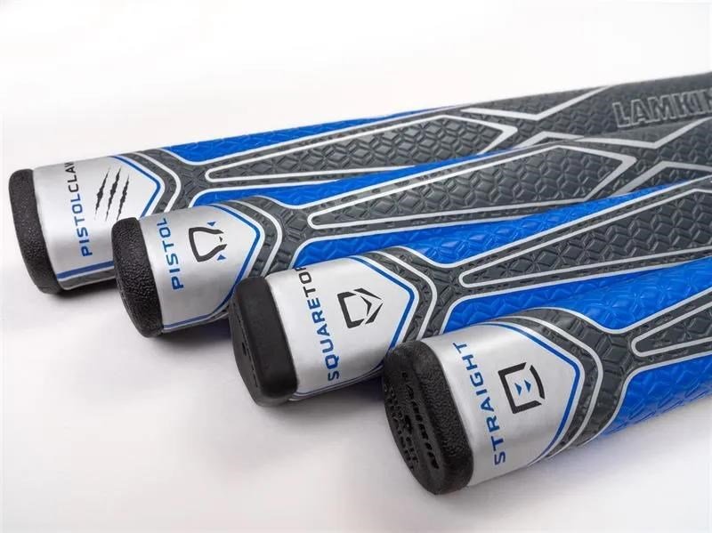 Lamkin SINKFIT PU Straight putter grip, zwart/blauw