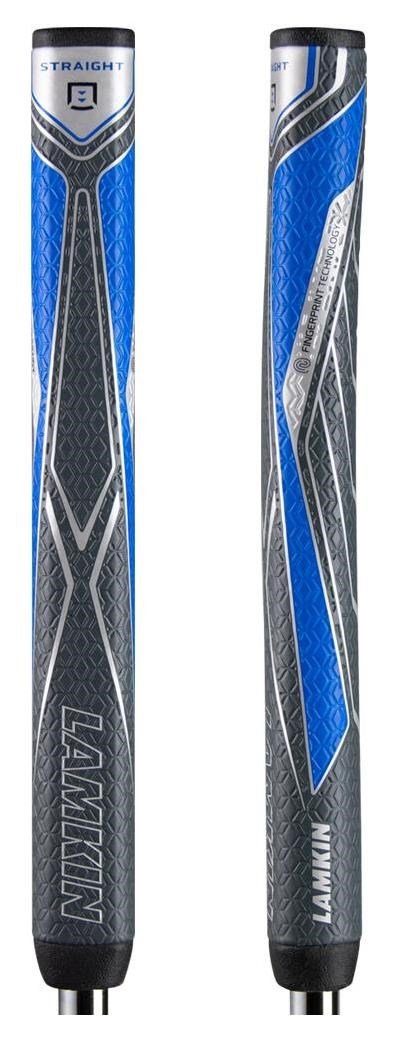 Lamkin SINKFIT PU Straight putter grip, zwart/blauw