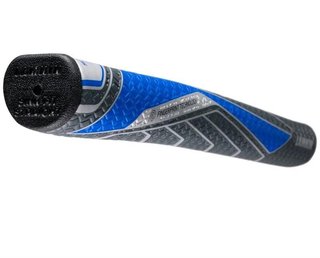 Lamkin SINKFIT PU Straight putter grip, zwart/blauw