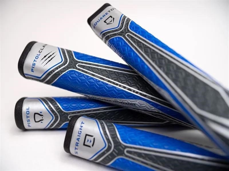 Lamkin SINKFIT PU Pistol putter grip, zwart/blauw