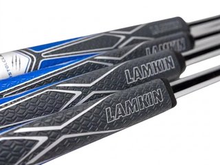 Lamkin SINKFIT PU Pistol putter grip, zwart/blauw